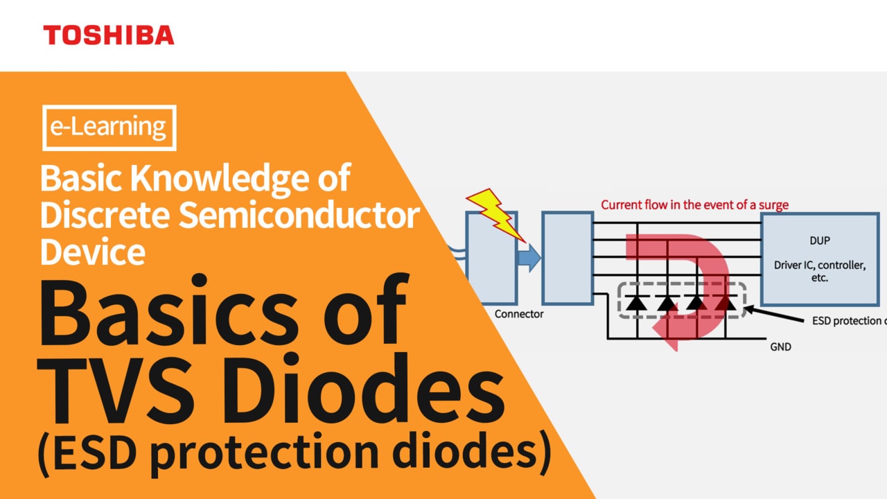 What is an ESD protection diode？ Toshiba Electronic Devices & Storage